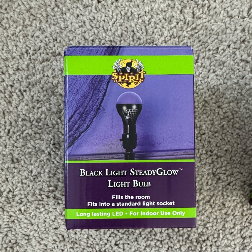 Spirit Purple Black Light Bulb